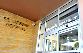 Maine Corporate, Construction, and Medical Photography - Hospital Entrance